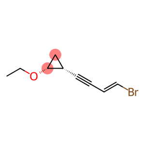Cyclopropane, 1-(4-bromo-3-buten-1-ynyl)-2-ethoxy-, [1alpha(E),2b