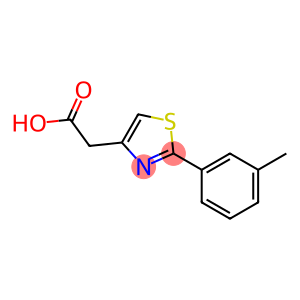 2-(3-甲基苯基)-1,3-噻唑-4-基]乙酸