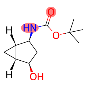 Carbamic acid, N-[(1S,2S,4R,5R)-4-hydroxybicyclo[3.1.0]hex-2-yl]-, 1,1-dimethylethyl ester