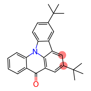 3,6-二叔丁基-8H-吲哚[3,2,1-DE]吖啶-8-酮