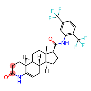 (172)-N-[2,5-Bis(trifluoromethyl)phenyl]-3-oxo-4-azaandrost-5-ene-17-carboxamide
