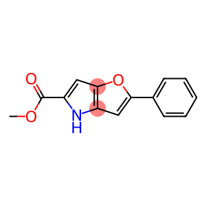 Methyl 2-phenyl-4H-furo[3,2-b]pyrrole-5-carboxylate