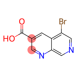 5-溴-1,7-萘啶-3-羧酸