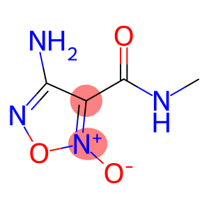1,2,5-Oxadiazole-3-carboxamide,4-amino-N-methyl-,2-oxide(9CI)