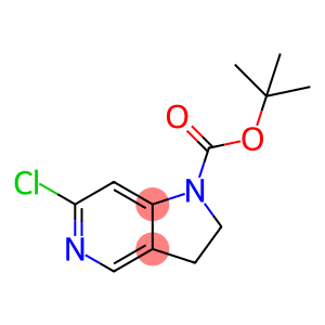 tert-Butyl 6-chloro-2,3-dihydro-1H-pyrrolo[3,2-c]pyridine-1-carboxylate