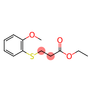 3-[(2-Methoxyphenyl)thio]propanoic acid ethyl ester
