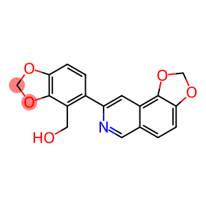 1,3-Benzodioxole-4-methanol,5-(1,3-dioxolo[4,5-f]isoquinolin-8-yl)-
