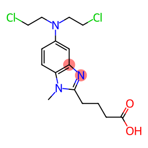 4-{5-[Bis(2-chloroethyl)amino]-1-methyl-1H-benzimidazol-2-yl}butanoic acid