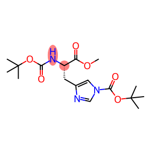 tert-Butyl 4-(2-((tert-butoxycarbonyl)amino)-3-methoxy-3-oxopropyl)-1H-imidazole-1-carboxylate