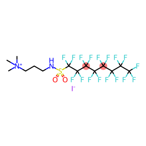3-{[(heptadecafluorooctyl)sulfonyl]amino}-N,N,N-trimethylpropan-1-aminium iodide