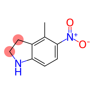 1H-Indole, 2,3-dihydro-4-methyl-5-nitro-
