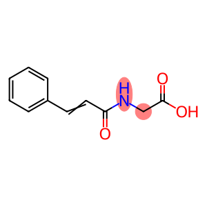 2-Cinnamamidoacetic acid