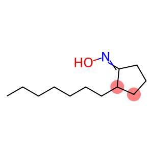 Cyclopentanone, 2-heptyl-, oxime