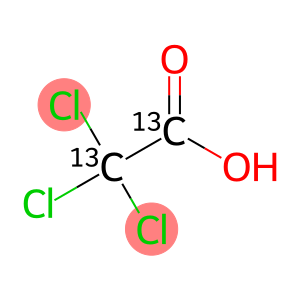 2,2,2-Trichloro-acetic Acid-13C2 (Contain 3.5% unlabeled)