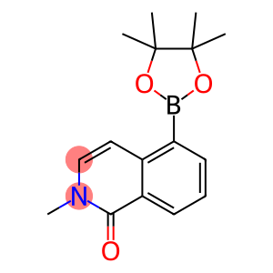 2-methyl-5-(4,4,5,5-tetramethyl-1,3,2-dioxaborolan-2-yl)isoquinolin-1(2H)-one