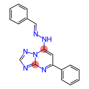 benzaldehyde (5-phenyl[1,2,4]triazolo[1,5-a]pyrimidin-7-yl)hydrazone