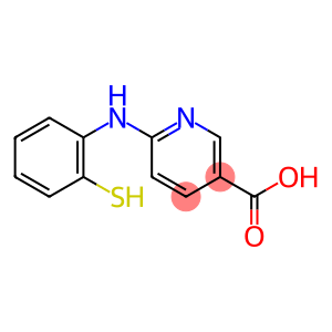 3-Pyridinecarboxylic acid, 6-[(2-mercaptophenyl)amino]-