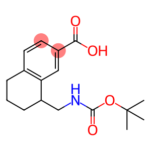 2-Naphthalenecarboxylic acid, 8-[[[(1,1-dimethylethoxy)carbonyl]amino]methyl]-5,6,7,8-tetrahydro-