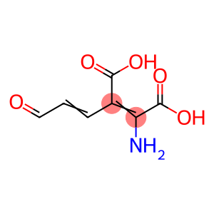 2-amino-3-(3-oxoprop-1-enyl)but-2-enedioic acid
