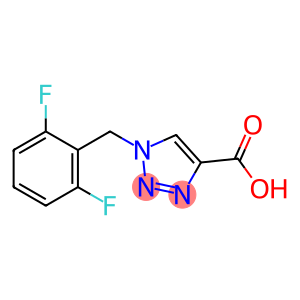 1-(2,6-difluorobenzyl)-1H-1,2,3-triazole-4-carboxylic acid