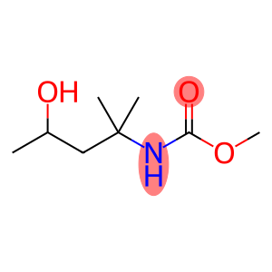 Carbamic  acid,  (3-hydroxy-1,1-dimethylbutyl)-,  methyl  ester  (9CI)