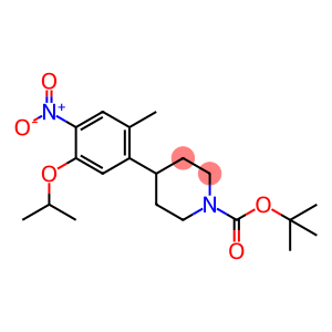 tert-butyl 4-(5-isopropoxy-2-methyl-4-nitrophenyl)piperidine-1-carboxylate