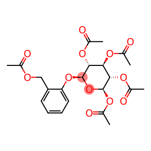 β-D-Glucopyranoside, 2-[(acetyloxy)methyl]phenyl, tetraacetate (9CI)