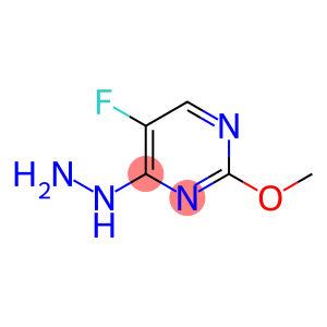5-fluoro-4-hydrazinyl-2-methoxypyrimidine