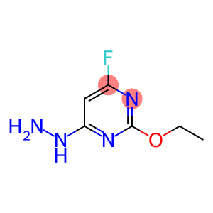 2-乙氧基-4-肼基-6-氟嘧啶