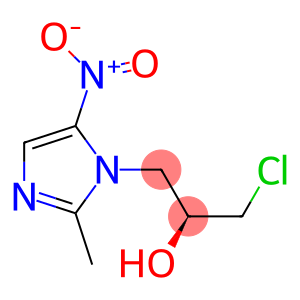 1H-Imidazole-1-ethanol, α-(chloromethyl)-2-methyl-5-nitro-, (αS)-