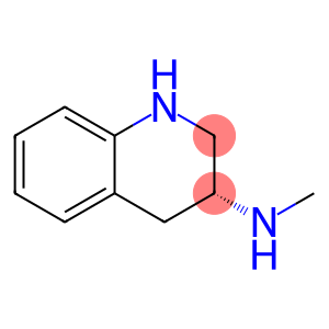 3-Quinolinamine, 1,2,3,4-tetrahydro-N-methyl-, (3R)-