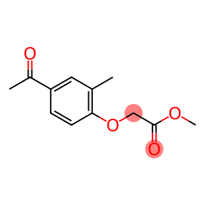 2-(4-乙酰基-2-甲基苯氧基)乙酸甲酯
