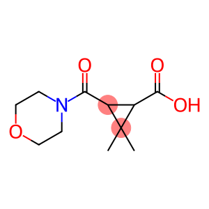 2,2-Dimethyl-3-(morpholin-4-ylcarbonyl)-cyclopropanecarboxylic acid