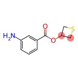 3-Thietanol,3-aminobenzoate(9CI)