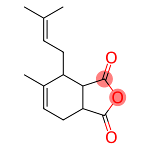 5-methyl-6-(3-methyl-2-butenyl)cyclohex-4-ene-1,2-dicarboxylic anhydride