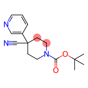 1-N-BOC-4-(3-PYRIDYL)PIPERIDINE-4-CARBONITRILE