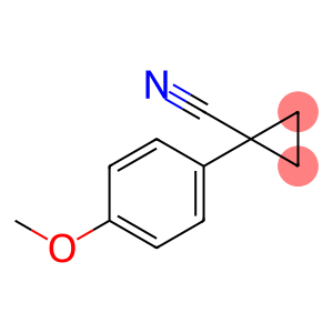 1-(4-Methoxyphenyl)cyclopropane-1-carbonitrile