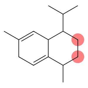 1,2,3,4,6,8alpha-Hexahydro-1-isopropyl-4,7-dimethylnaphthalene