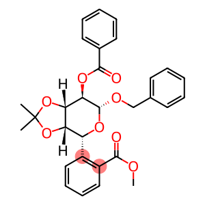 Benzyl 3-O,4-O-isopropylidene-β-D-galactopyranoside dibenzoate