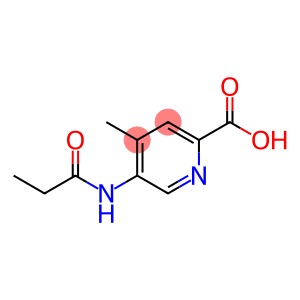 2-Pyridinecarboxylicacid,4-methyl-5-[(1-oxopropyl)amino]-(9CI)