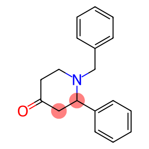 2-Phenyl-1-(phenylmethyl)-4-piperidinone
