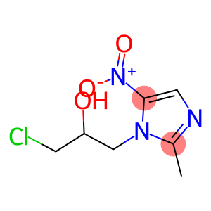 alpha-(chlormethyl)-2-methyl-5-nitro-imidazol-1-aethanol