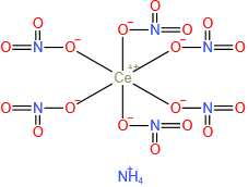 ammonium cerium(+4) cation nitrate