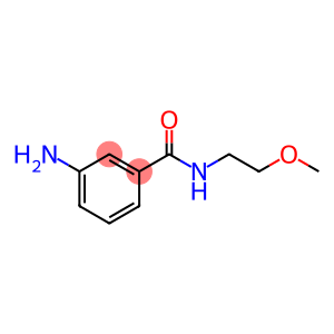 Benzamide, 3-amino-N-(2-methoxyethyl)-