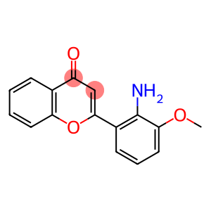 2-(2-AMINO-3-METHOXY-PHENYL)CHROMEN-4-ONE