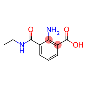 Benzoic acid, 2-amino-3-[(ethylamino)carbonyl]- (9CI)