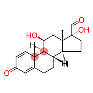 17-Deshydroxyacetyl 17-Carbonyl Prednisolone