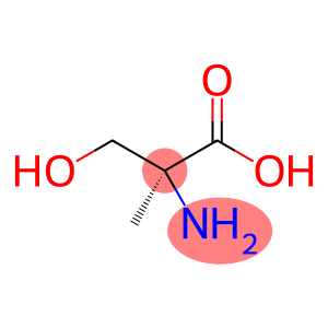 (2S)-2-ammonio-3-hydroxy-2-methylpropanoate