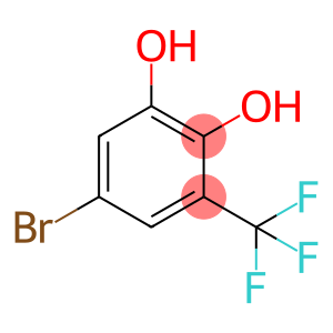 5-Bromo-3-(trifluoromethyl)benzene-1,2-diol