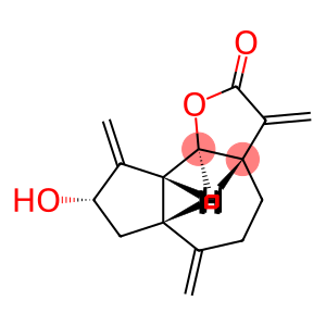 Azuleno[4,5-b]furan-2(3H)-one, decahydro-8-hydroxy-3,6,9-tris(methylene)-, (3aS,6aR,8S,9aR,9bS)-